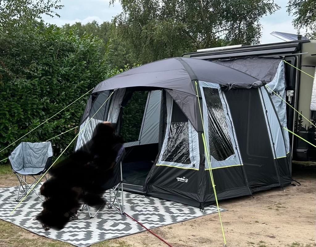 Opblaas tent EASY AIR type IBIZA, Caravans en Kamperen, Ophalen, Zo goed als nieuw, Tot en met 4