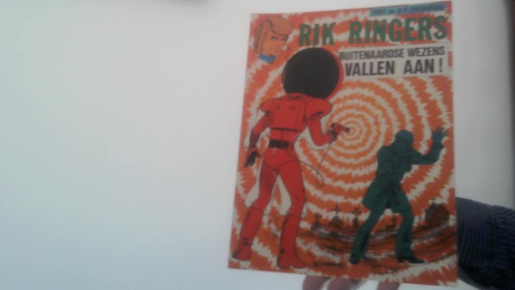 rik ringers nr 21 buitenaardse wezens vallen aan ! uit 1978, Eén stripboek, Verzenden, Zo goed als nieuw