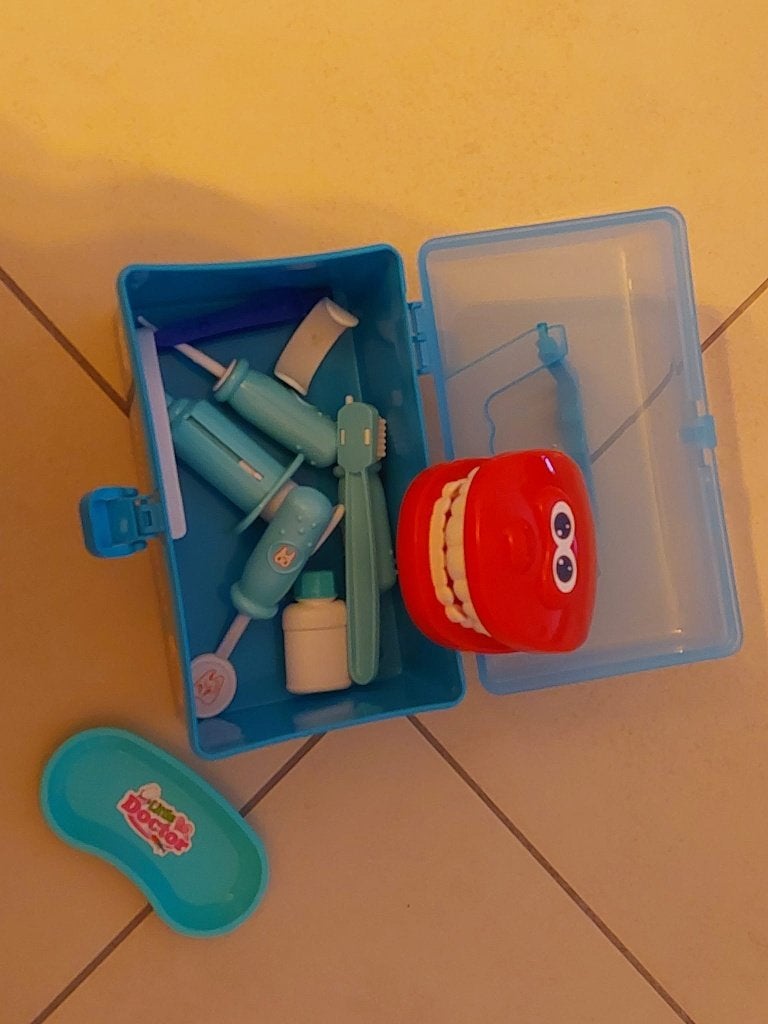 tandarts setje, Ophalen of Verzenden, Gebruikt, Ontdekken