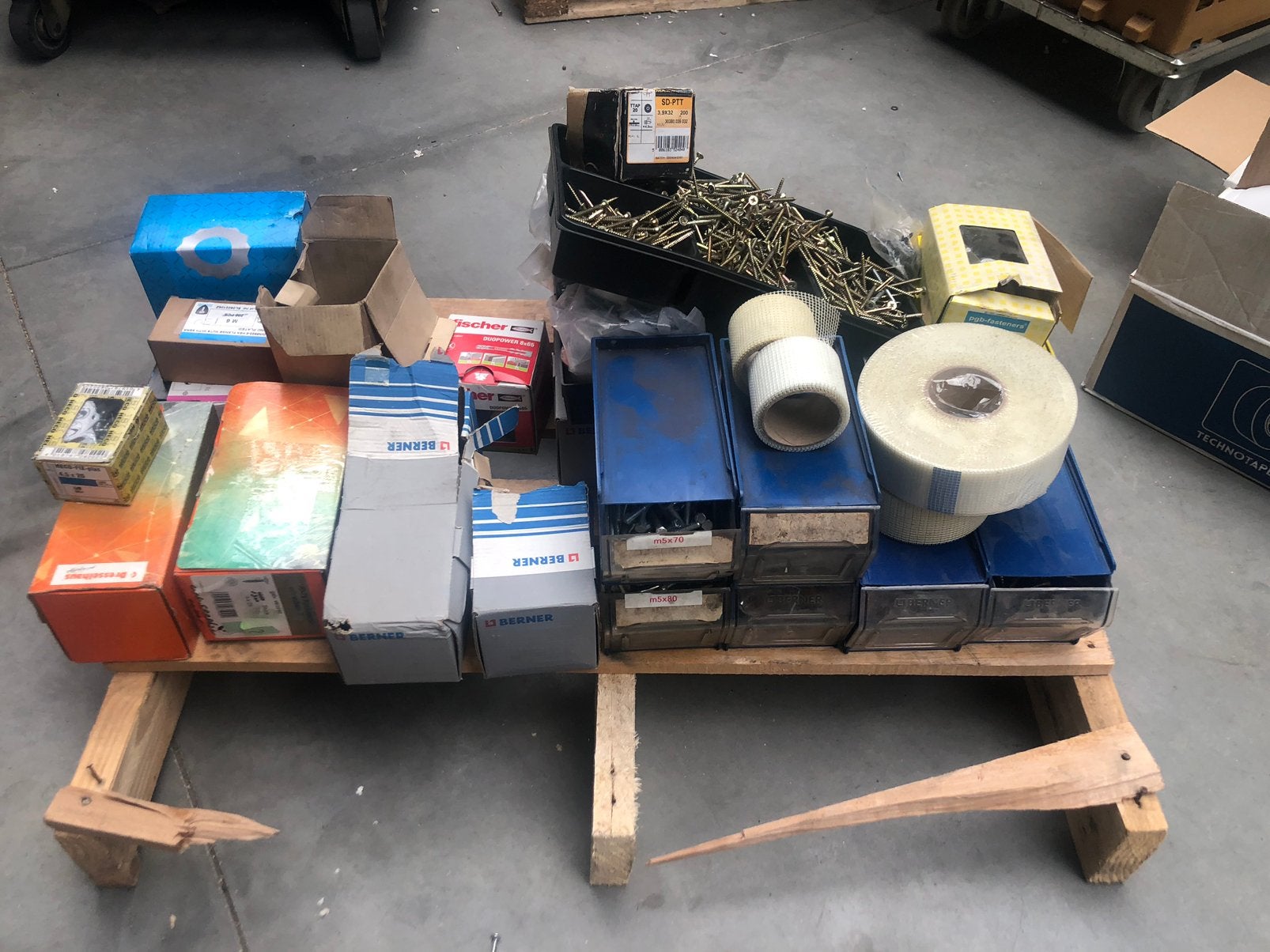 Party schrijven gips hout diverse, Ophalen, Zo goed als nieuw, Minder dan 50 mm, Schroeven
