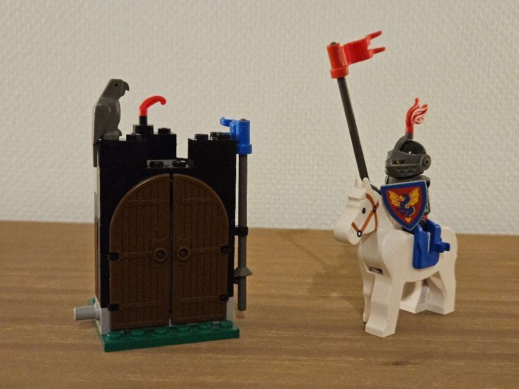 Lego nr. 6034 Castle Black Monarch's Ghost, Gebruikt, Lego, Ophalen of Verzenden, Compleet