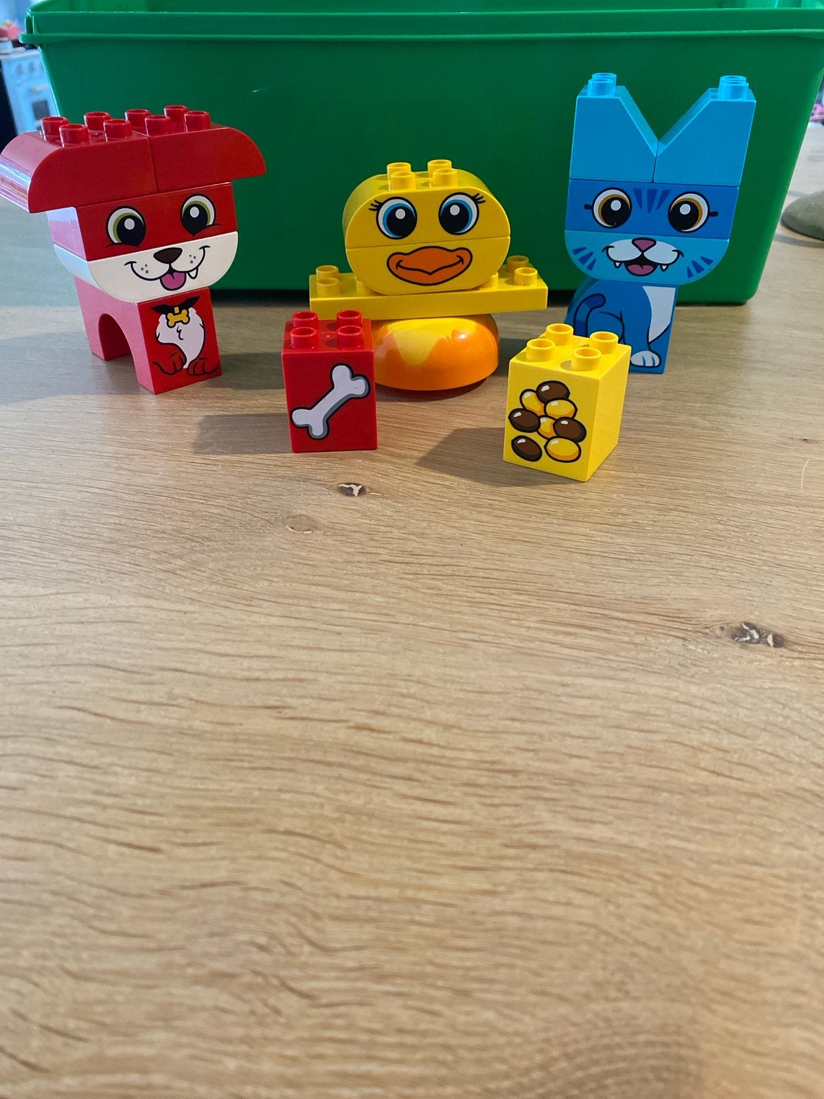 Lego Duplo Dieren: Hond, Eend en Kat 10858, Inclusief minifiguren, Gebruikt, Overige thema's, Ophalen of Verzenden
