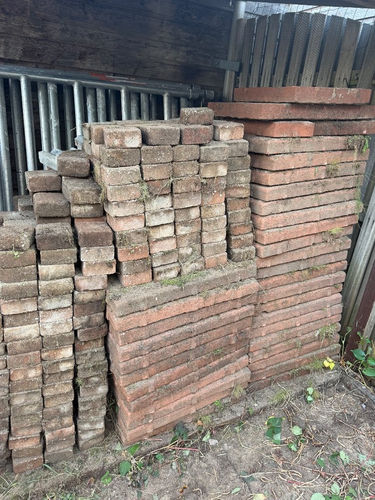 Tuintegels, Tuin en Terras, Ophalen, Overige materialen, Gebruikt, 10 m² of meer