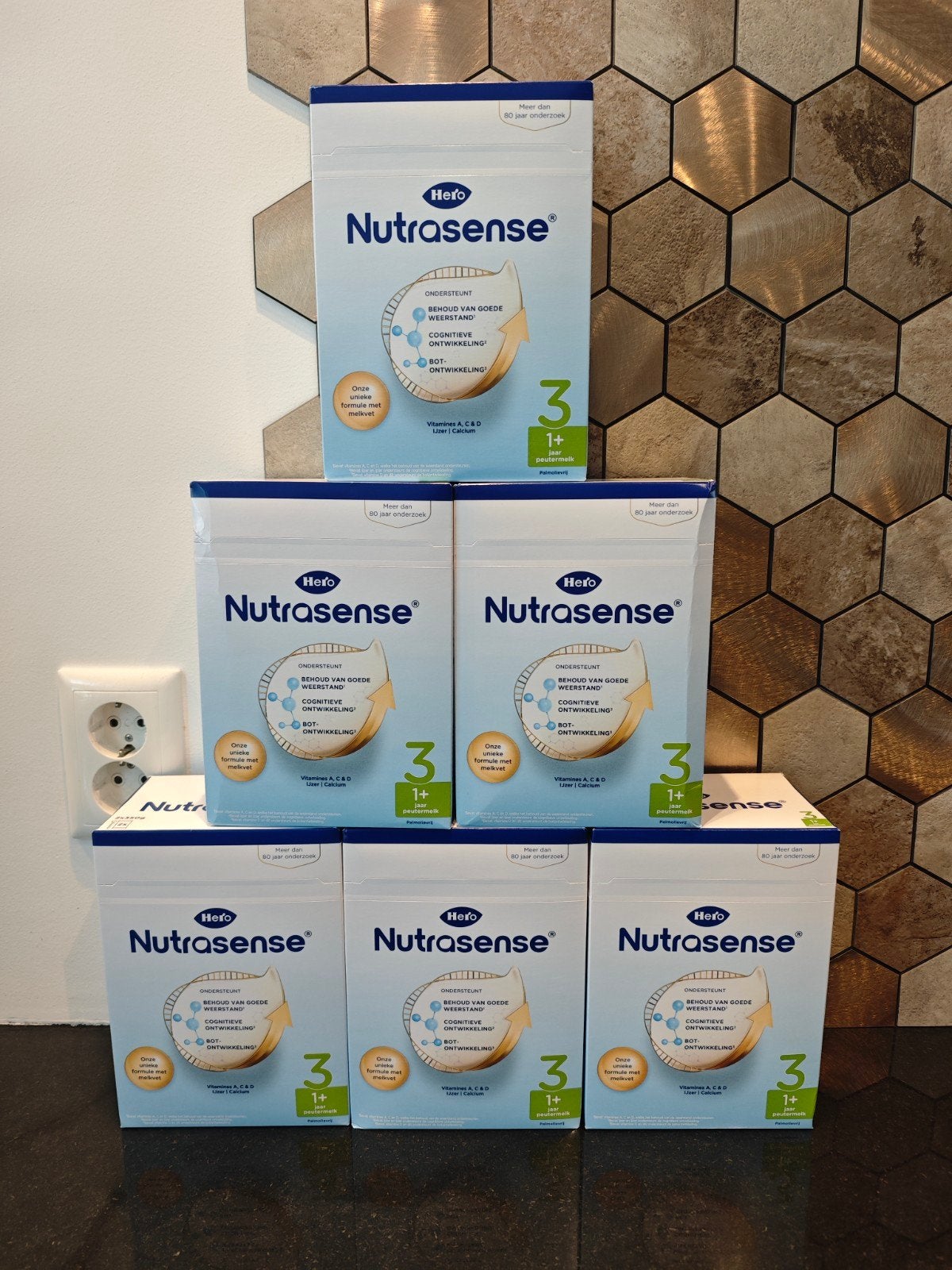 Hero Nutrasense Peutermelk 3 Vanaf 1 Jaar x 6, Kinderen en Baby's, Babyvoeding en Toebehoren, Ophalen of Verzenden, Nieuw, Overige typen