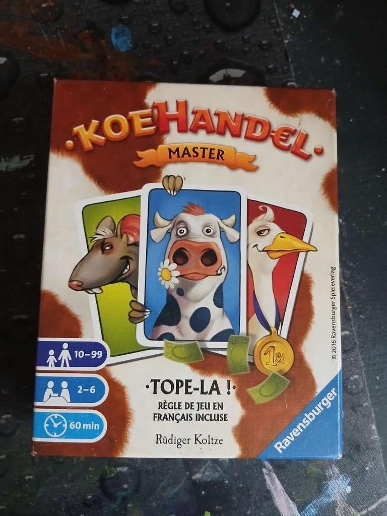 Koehandel Master - Ravensburger Kaartspel, Vijf spelers of meer, Ophalen of Verzenden, Zo goed als nieuw, Ravensburger