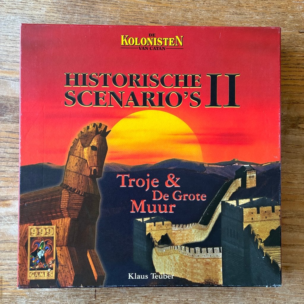 Kolonisten van Catan - Historische scenario's 2 - zgan, Vijf spelers of meer, Ophalen of Verzenden, Zo goed als nieuw, 999 Games