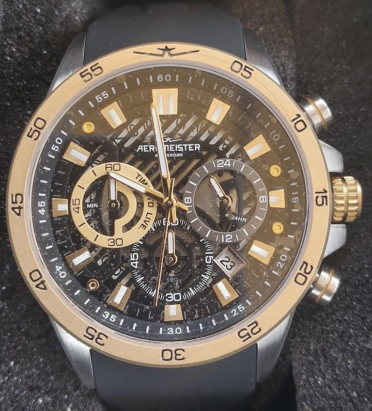Herenhorloge van Aeromeister, Overige merken, Ut, Nieuw, Ophalen of Verzenden