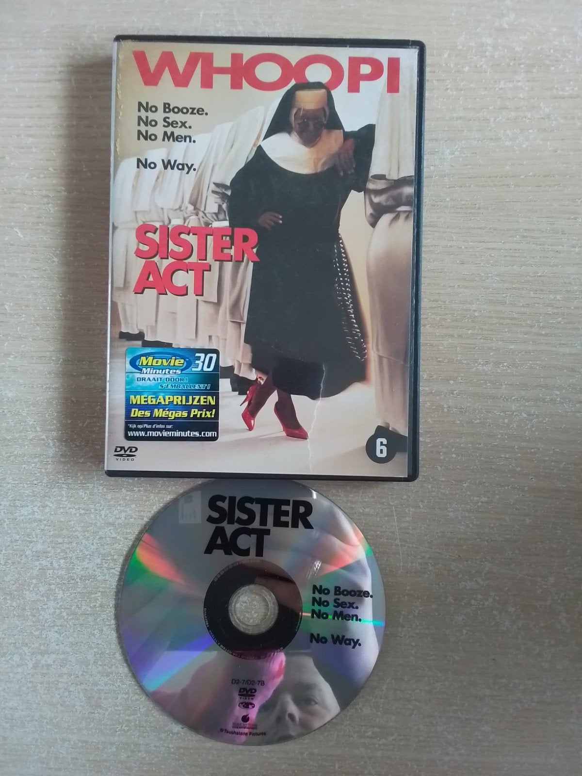 Film Sister Act (Whoopi) veel films van 1euro en 5+1gratis, Engels, Nederlands, Overige genres, Ophalen of Verzenden