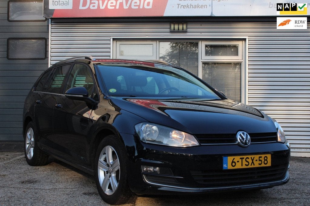 Volkswagen Golf Variant 1.6 TDI Highline EXPORT apk 9-5-2027, Auto's, Volkswagen, Bedrijf, Te koop, Golf Variant, ABS, Airbags