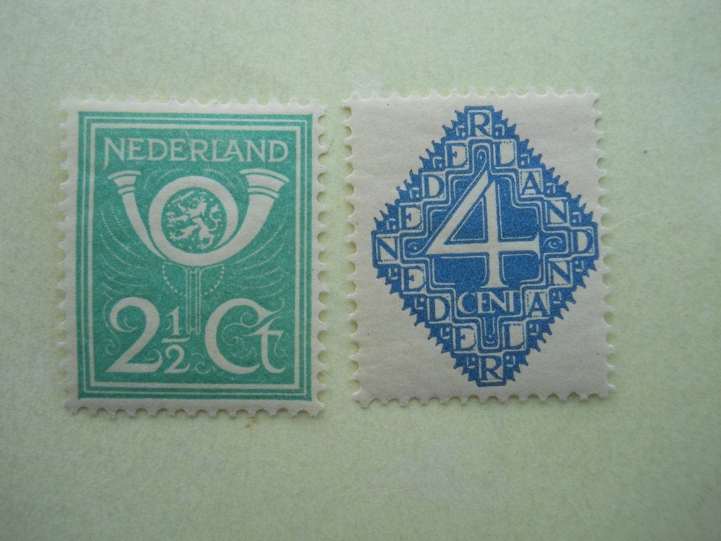 Nederland 1923 Diverse voorstellingen Nvph.112-113 postfris, Postzegels en Munten, Postzegels | Nederland, Postfris, T/m 1940