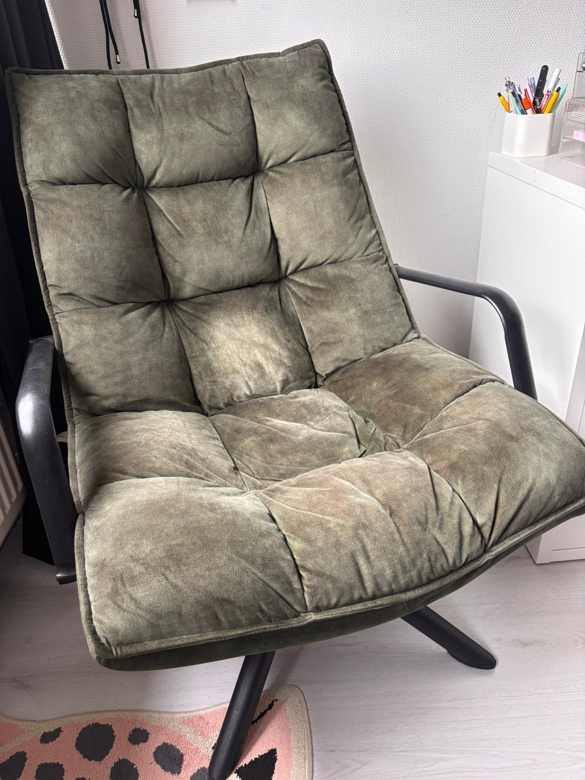 Nog prima stoel, Huis en Inrichting, Banken | Sofa's en Chaises Longues, Ophalen, Eenpersoons, 75 tot 100 cm, Zo goed als nieuw