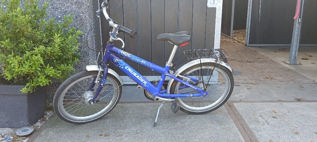 Jongensfiets 20 inch, Fietsen en Brommers, Ophalen, Gebruikt, Crusader, Terugtraprem