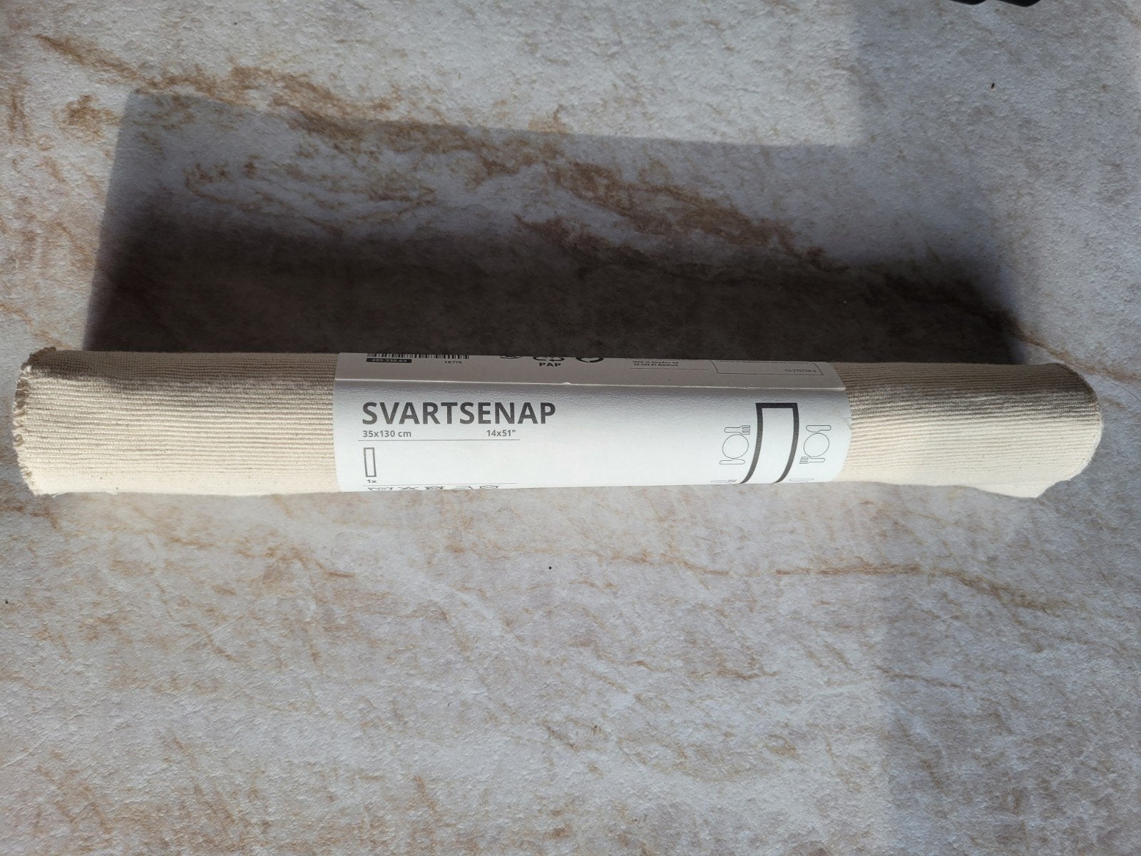 Tafelloper, Svartsenap Ikea, Nieuw, 130 cm, Ophalen of Verzenden, Tafelloper
