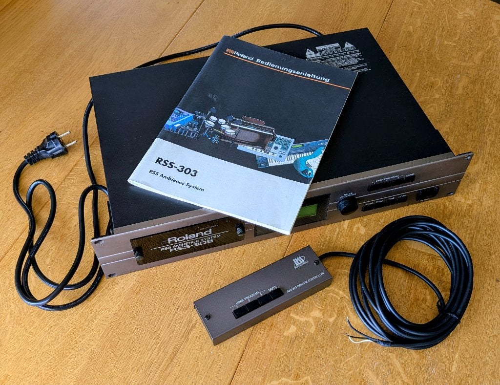 Roland RSS-303 Ambience System – Inclusief Remote!, Muziek en Instrumenten, Ophalen, Gebruikt, Reverb