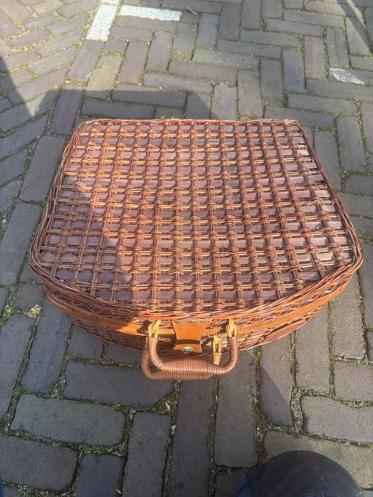 Vintage Picknickset - Compleet met Servies, Ophalen of Verzenden, Gebruikt