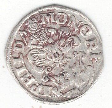 26-1069 Hildesheim 1/24 thaler 1616, Ophalen of Verzenden, Duitsland, Losse munt, Zilver