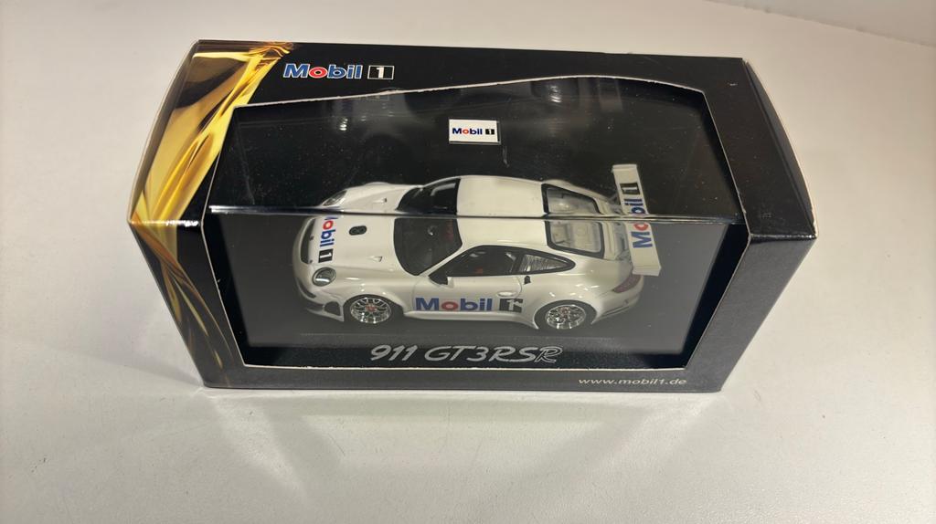 Porsche 911 gt3 rsr mobil 1 minichamps 1.43, Auto, Ophalen of Verzenden, MiniChamps, A