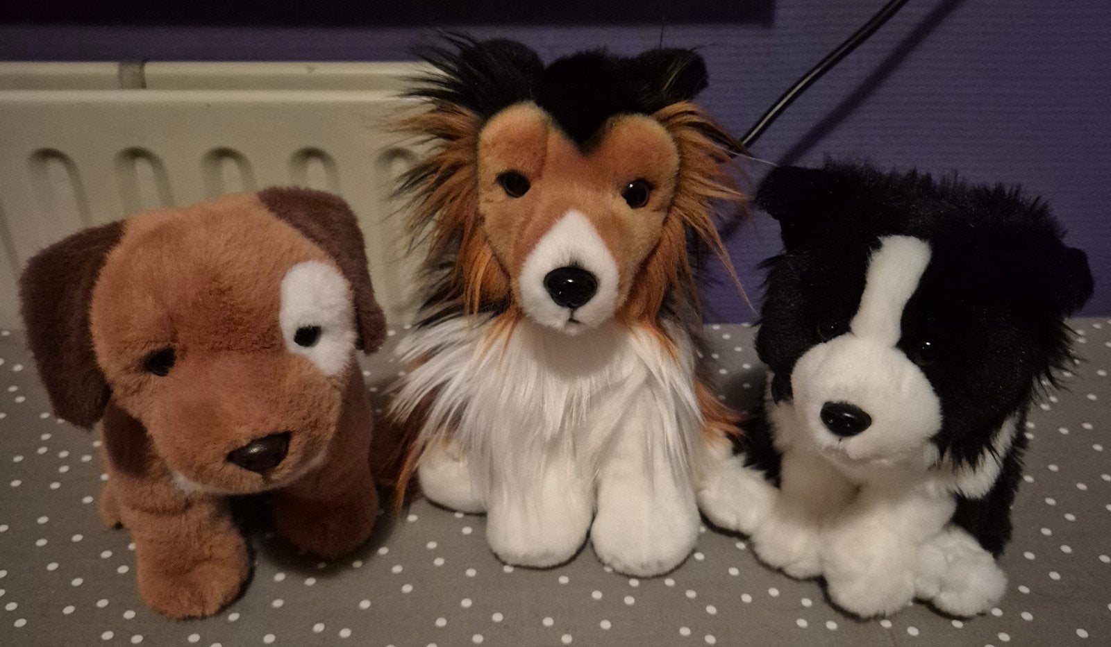 Hondenknuffels collie/sheltie, bordercollie, puppy & teckel, Overige merken, Overige karakters, Korrelvulling, Nieuw