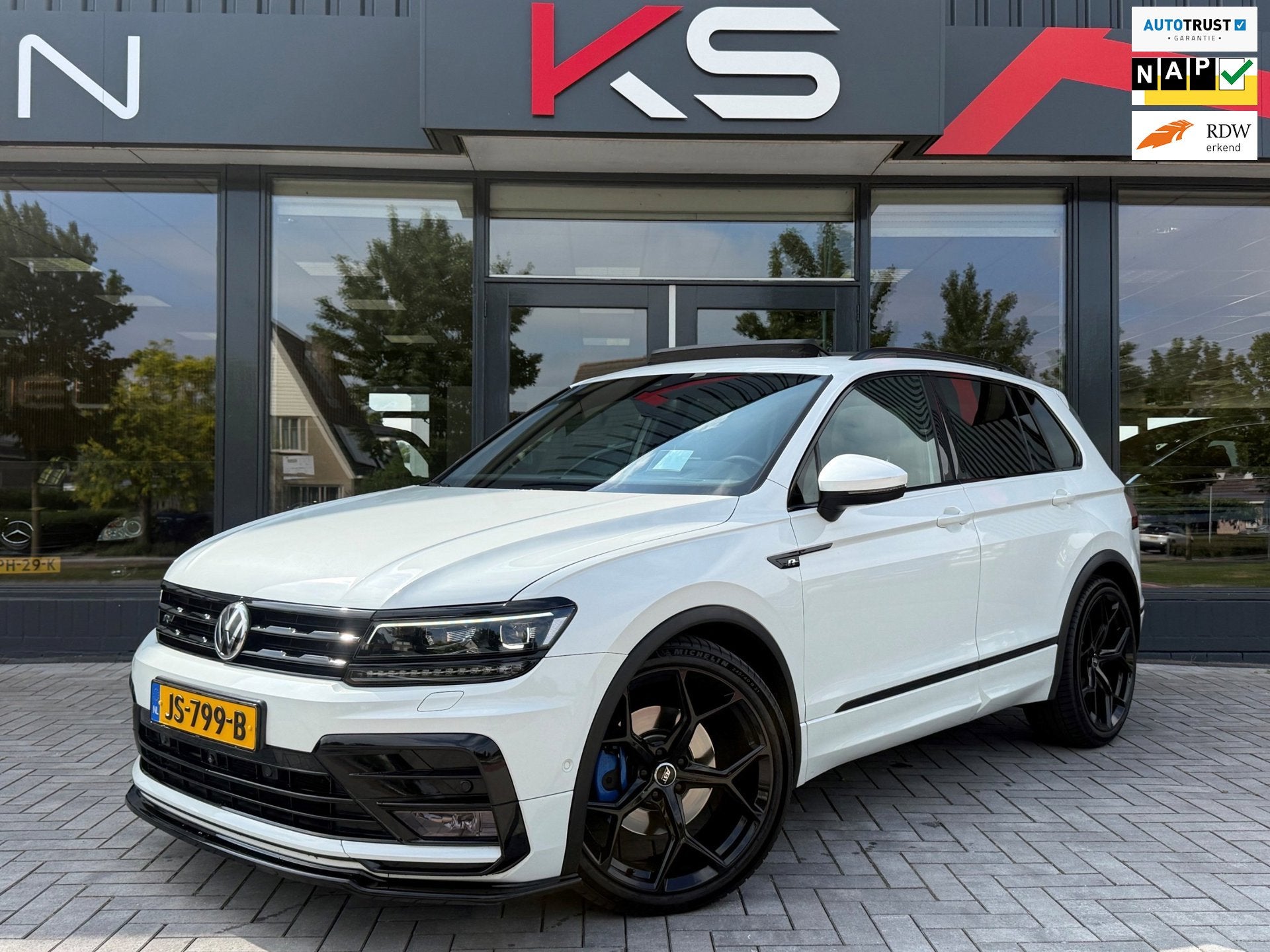Volkswagen Tiguan 2.0 TSI 4Motion Highline R Line ABT 21inch, Automaat, Gebruikt, Euro 6, 4 cilinders