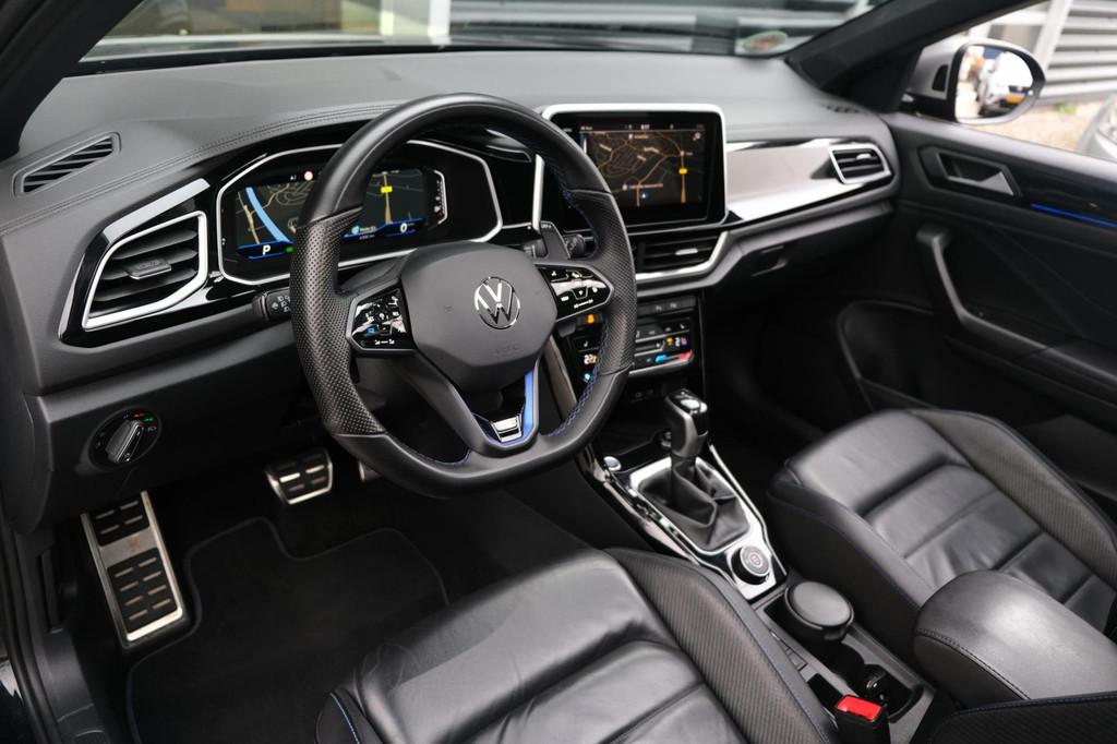 Volkswagen T-Roc 2.0 TSI 4Motion R 300PK Facelift Pano Akra, Auto's, Automaat, Gebruikt, Zwart, 4 cilinders