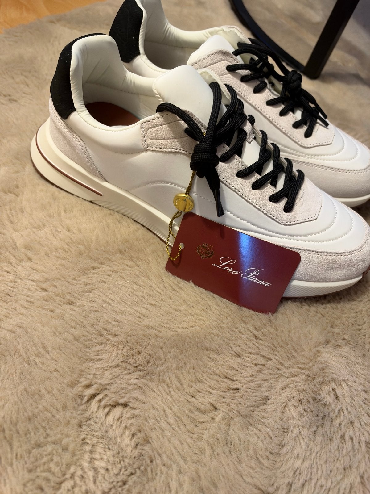 Loro Piana Tennis Walk Sneakers - Nieuw met label, Wit, Nieuw, Ophalen of Verzenden, Sneakers of Gympen