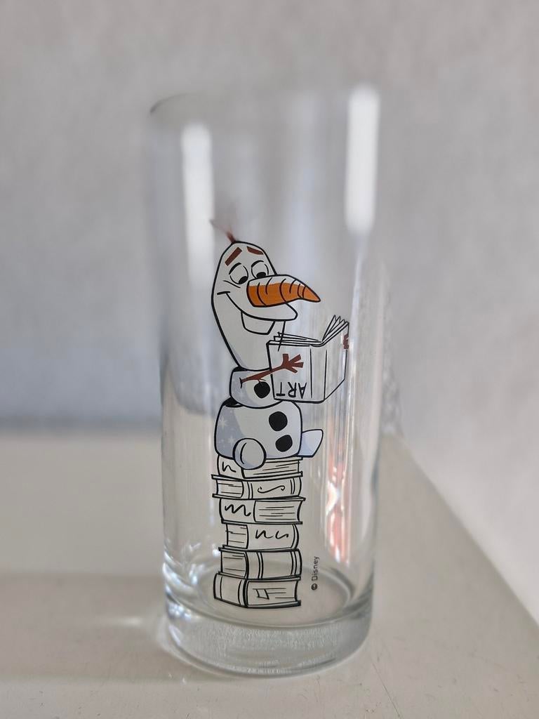 Frozen glas, Ophalen of Verzenden, Zo goed als nieuw, Frisdrankglas