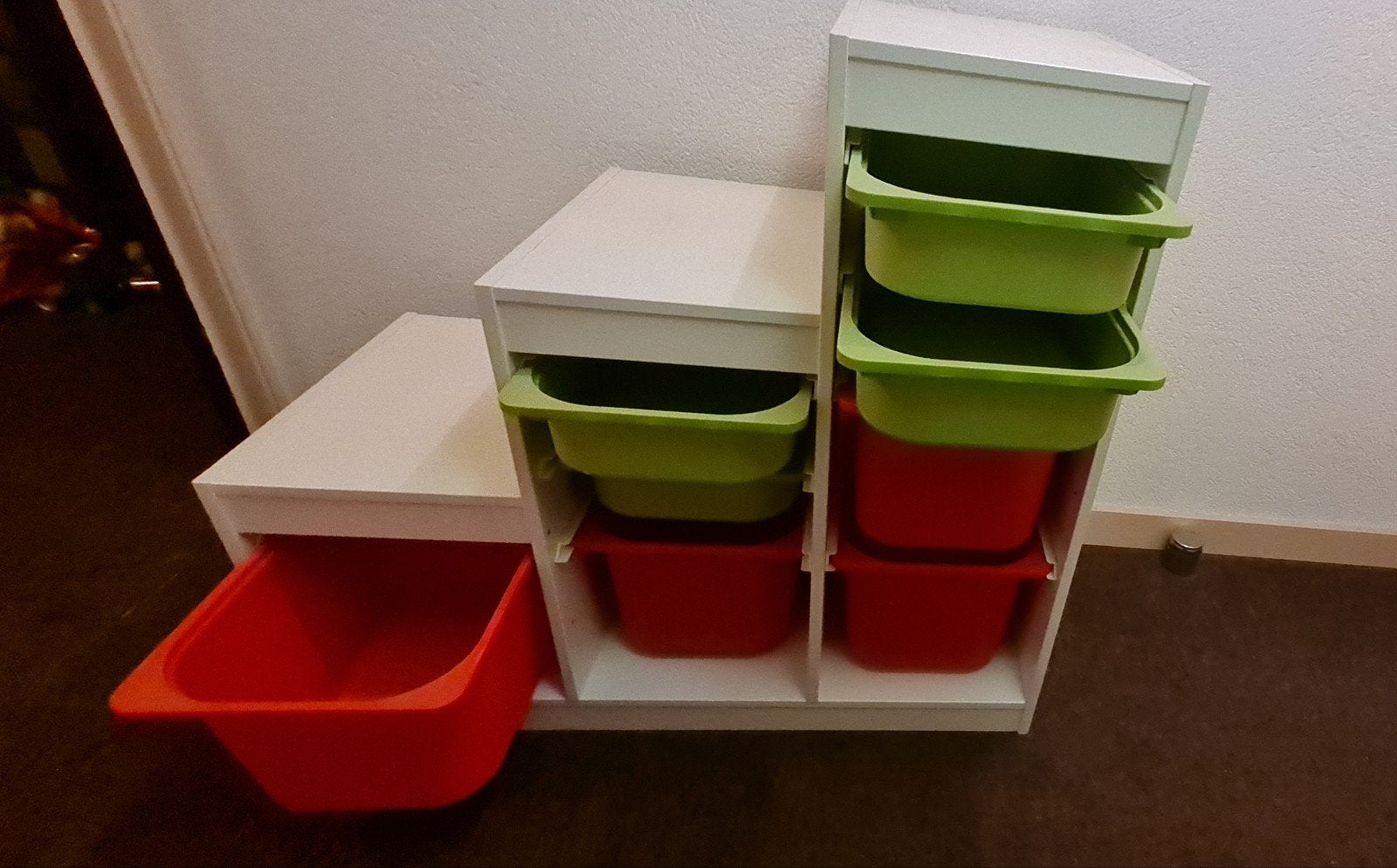 IKEA Trofast opbergcombinatie met bakken, Ophalen, Gebruikt, Kast