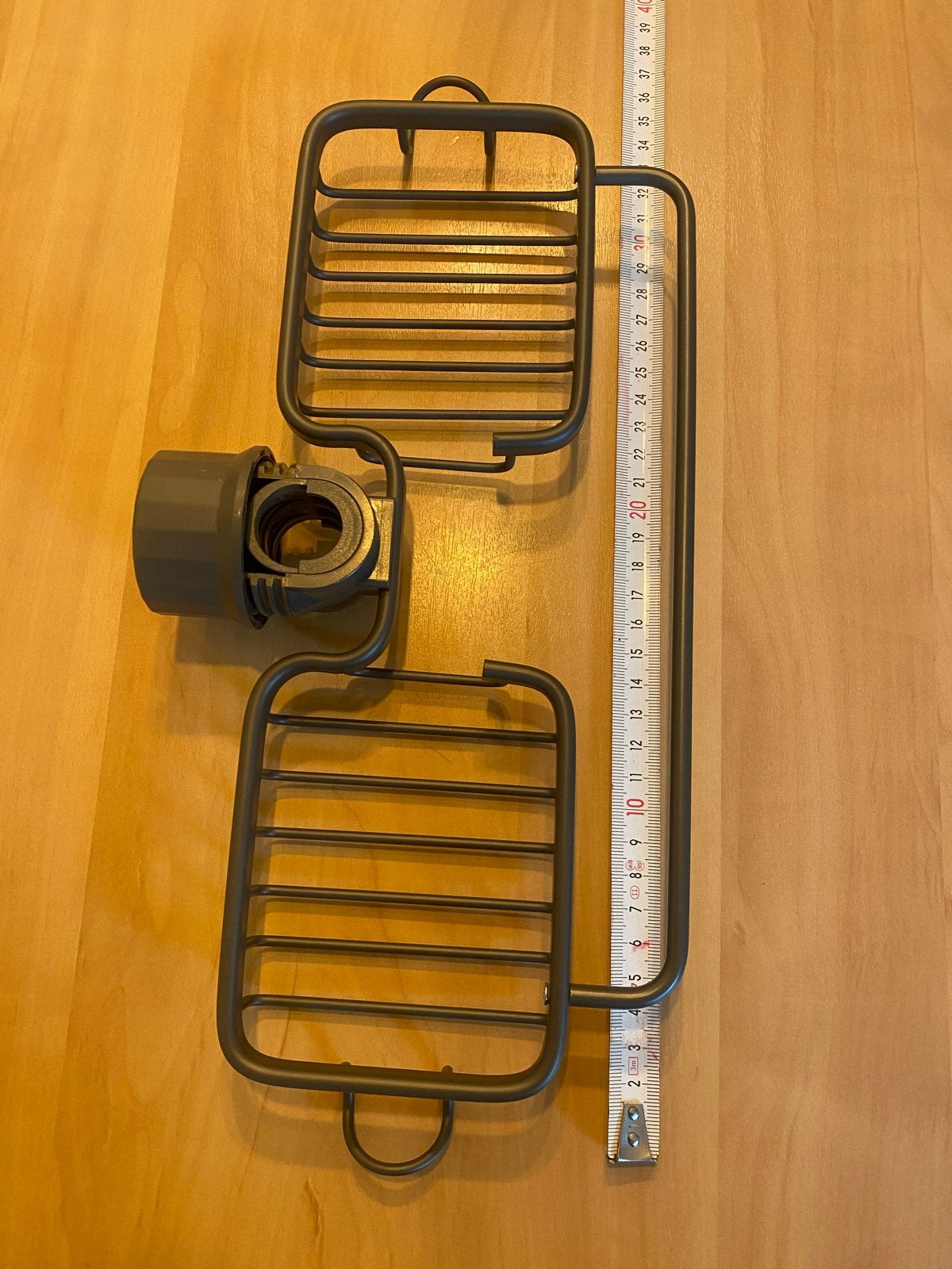 Douche rekje metaal/stevig plastic - Roermond, Ophalen of Verzenden, Nieuw, Grijs, Douche-accessoire