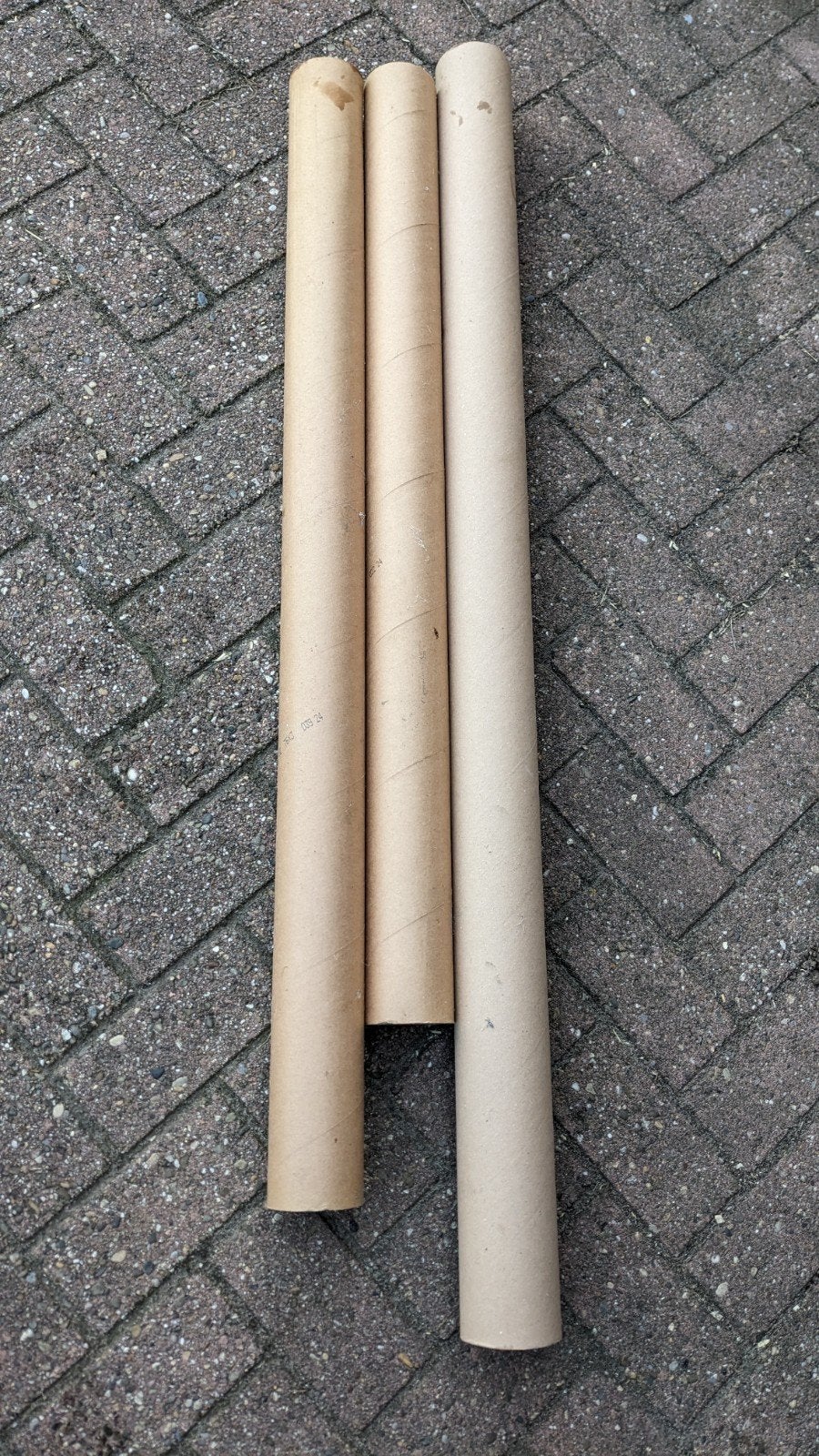 kartonnen kokers, Hobby en Vrije tijd, Ophalen of Verzenden, Zo goed als nieuw