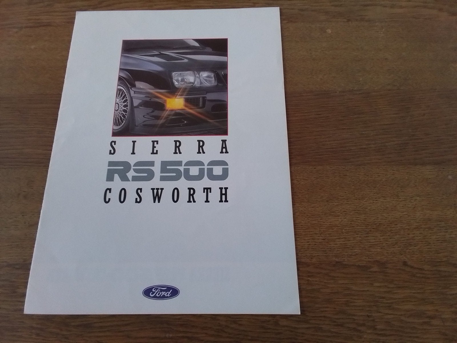 Folder Ford Sierra RS500 Cosworth, Ophalen, Ford