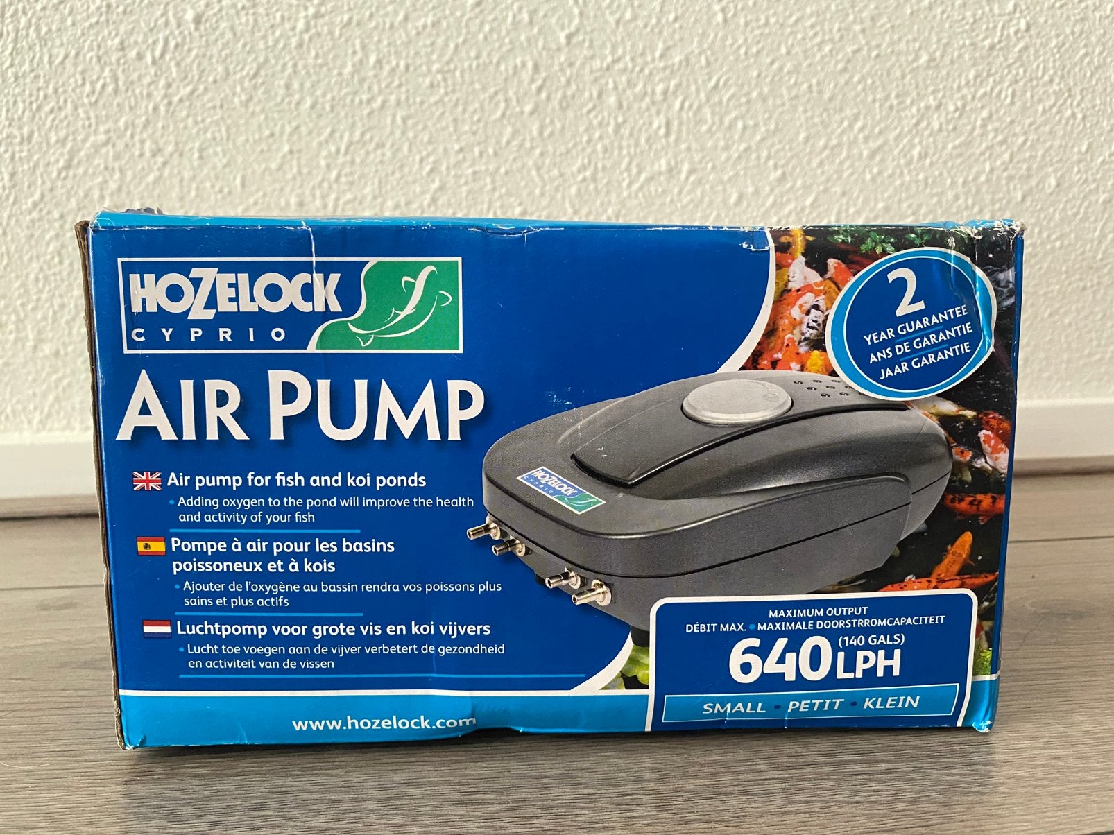 Hozelock air pump 640/ luchtpomp vijver, Ophalen, Nieuw