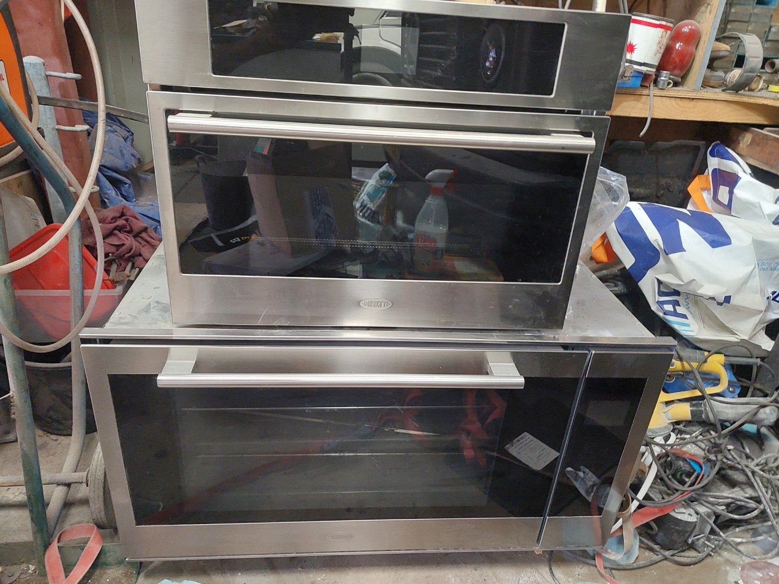 Boretti BPON 90 Oven met gratis magnetron, Witgoed en Apparatuur, Gebruikt, Oven, 60 cm of meer, Ophalen of Verzenden