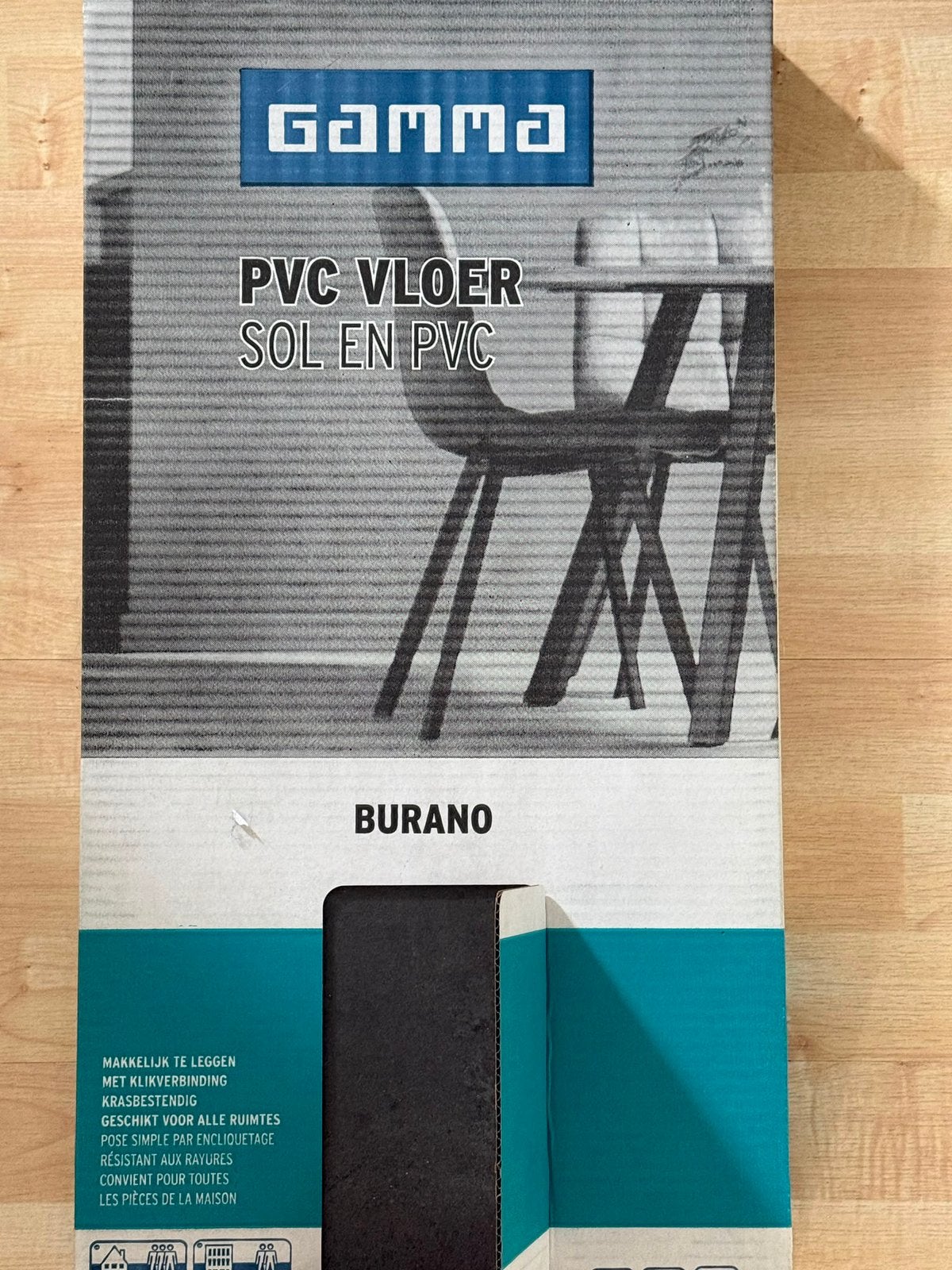 Pvc click tegel, Ophalen, Nieuw, 5 tot 10 m², 20 tot 40 cm