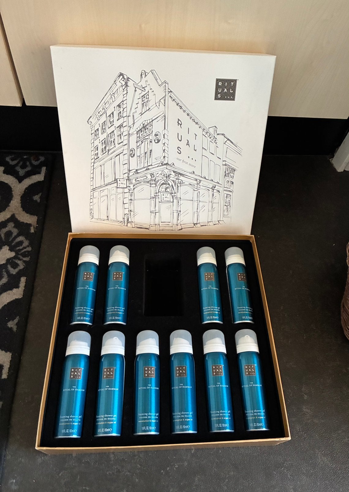 Nieuw rituals hammam showergel foam douchegel 10 stuks, Ophalen of Verzenden, Nieuw, Bad & Douche