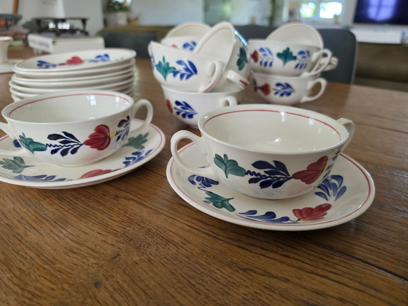 Groot Boerenbond servies - Compleet en in goede staat, Ophalen, Gebruikt, Overige merken, Keramiek