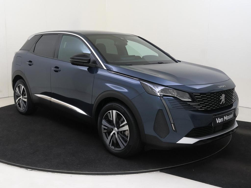 Peugeot 3008 1.6 HYbrid 225 Allure Plug in | Automaat | Navi, Auto's, Peugeot, Stof, Euro 6, Blauw, Hybride Elektrisch/Benzine