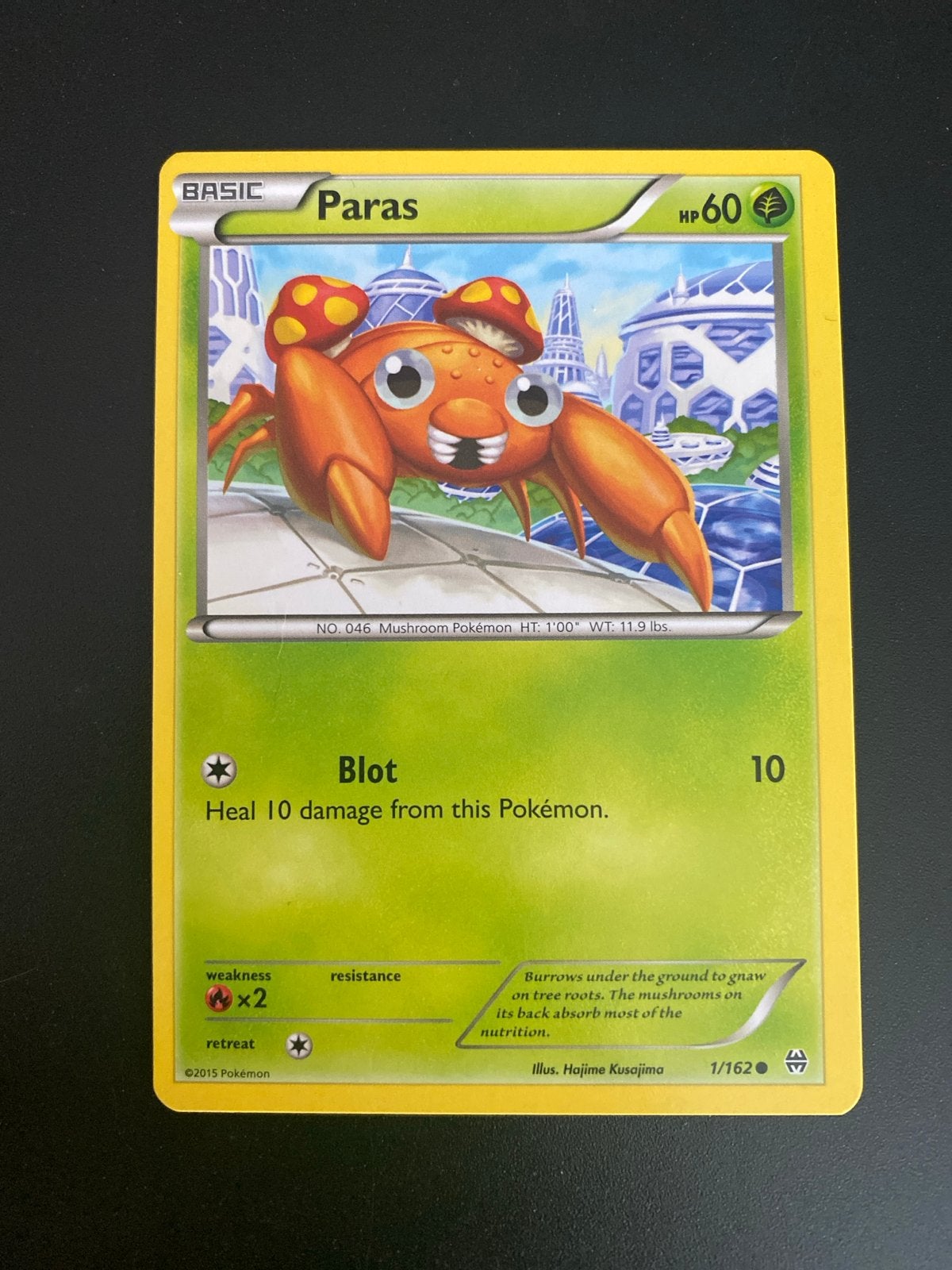 Paras 1/162 XY BreakThrough (2015) Packfresh Mint!, Ophalen of Verzenden, Zo goed als nieuw, Losse kaart