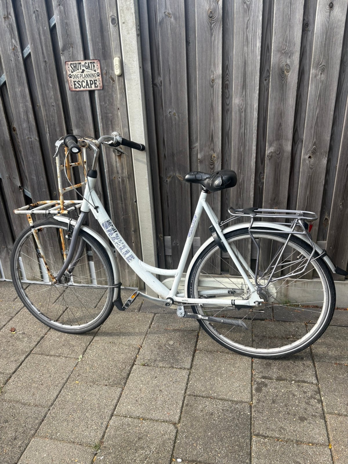 Gazelle fiets, Ophalen, Gebruikt