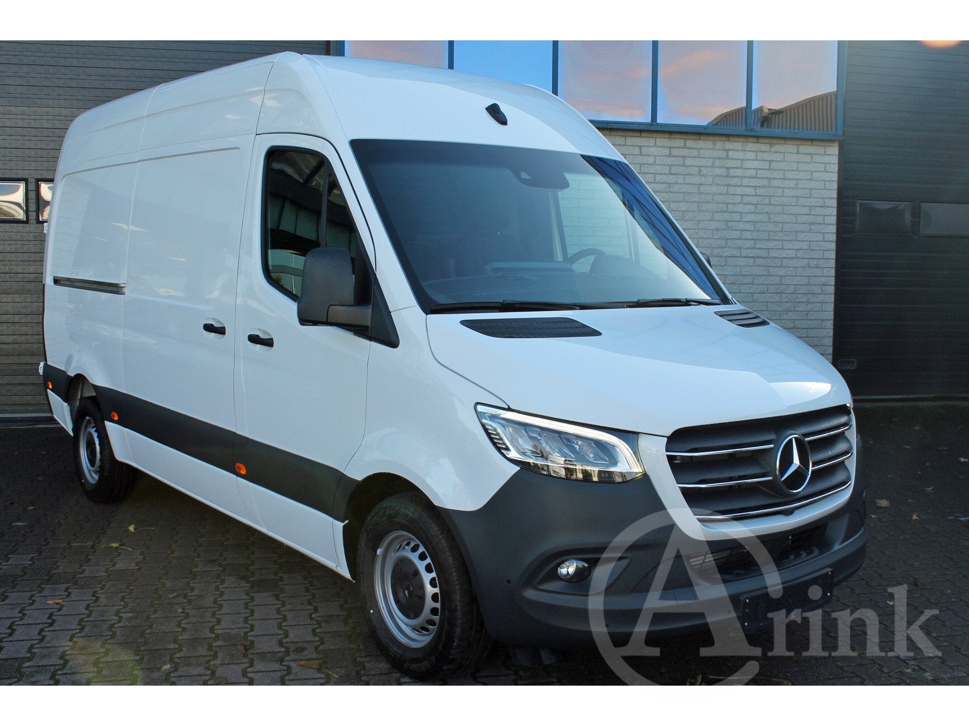 Mercedes-Benz Sprinter 317 CDI L2H2 BPM vrij 360° ALARM KL3, Automaat, 12 maanden, Gebruikt, Zwart