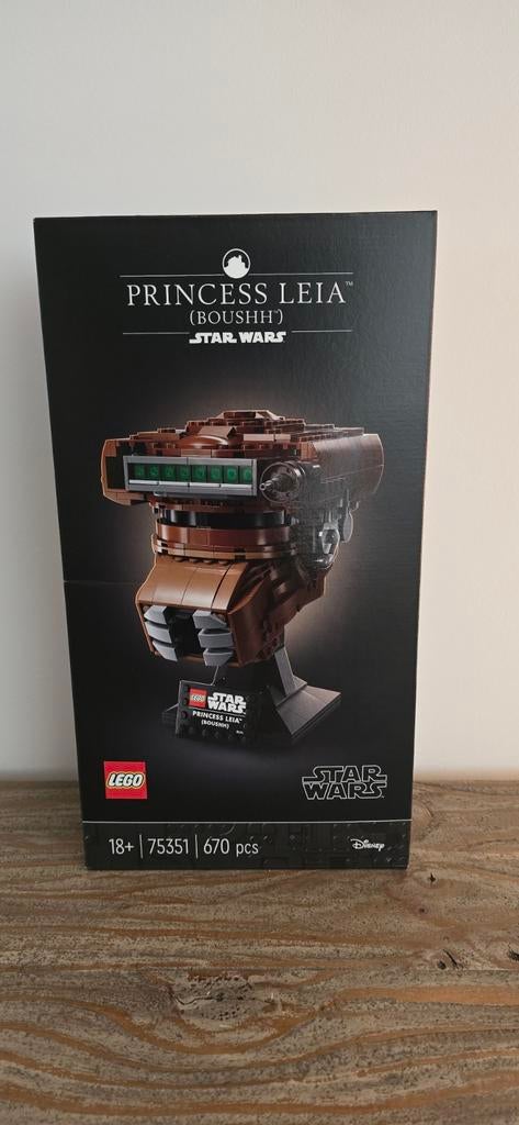 LEGO Star Wars Princess Leia (Boushh) Helm 75351, Ophalen of Verzenden, Nieuw