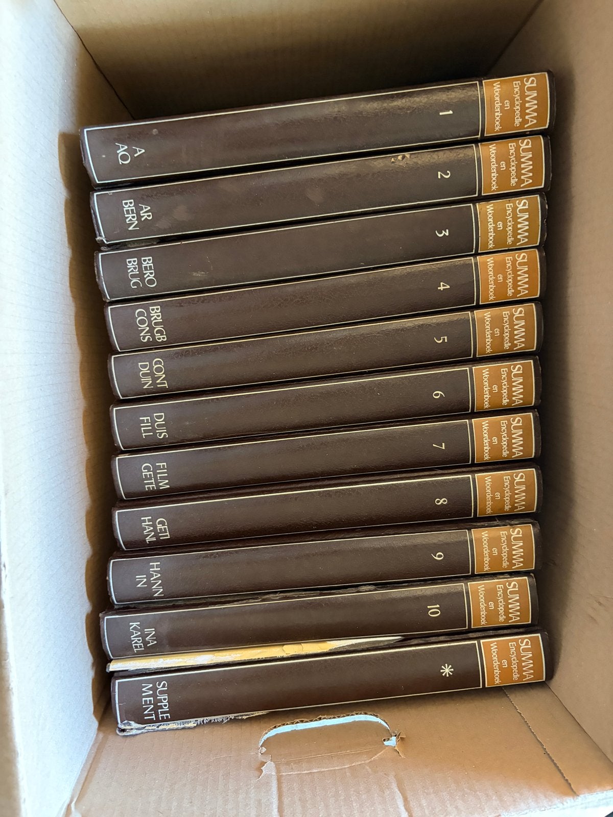 Summa Encyclopedie en Woordenboek - Complete Serie, Boeken, Ophalen, Gelezen, Algemeen, Complete serie