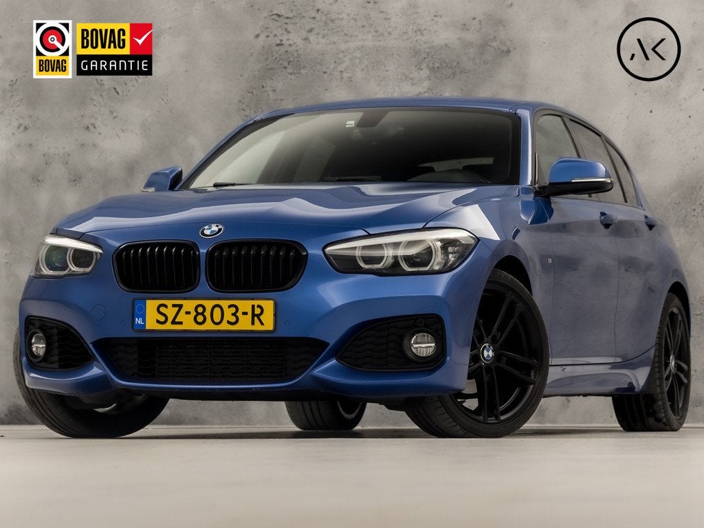 BMW 1 Serie 118i M Sport High Executive Automaat (GROOT NAVI, Auto's, BMW, Bedrijf, Te koop, 1-Serie, ABS, Airbags, Airconditioning