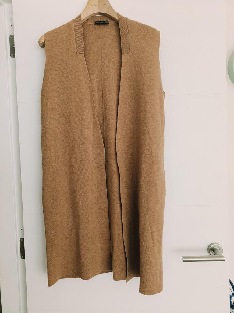Drykorn wollen lange gilet maat M/L, Maat 38/40 (M), Drykorn, Beige, Ophalen of Verzenden