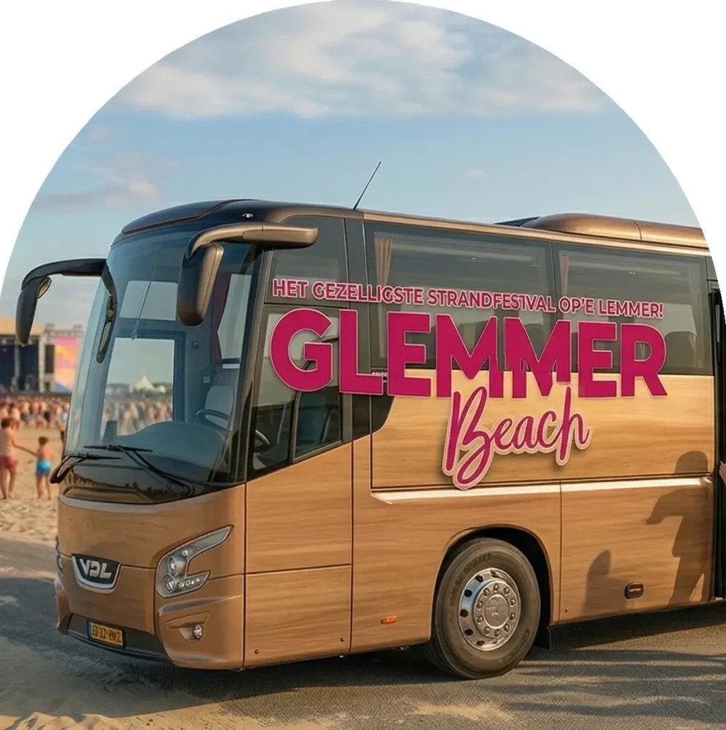 2 bustickets glemmer beach. Opstapplaats Leeuwarden, Tickets en Kaartjes, Twee personen
