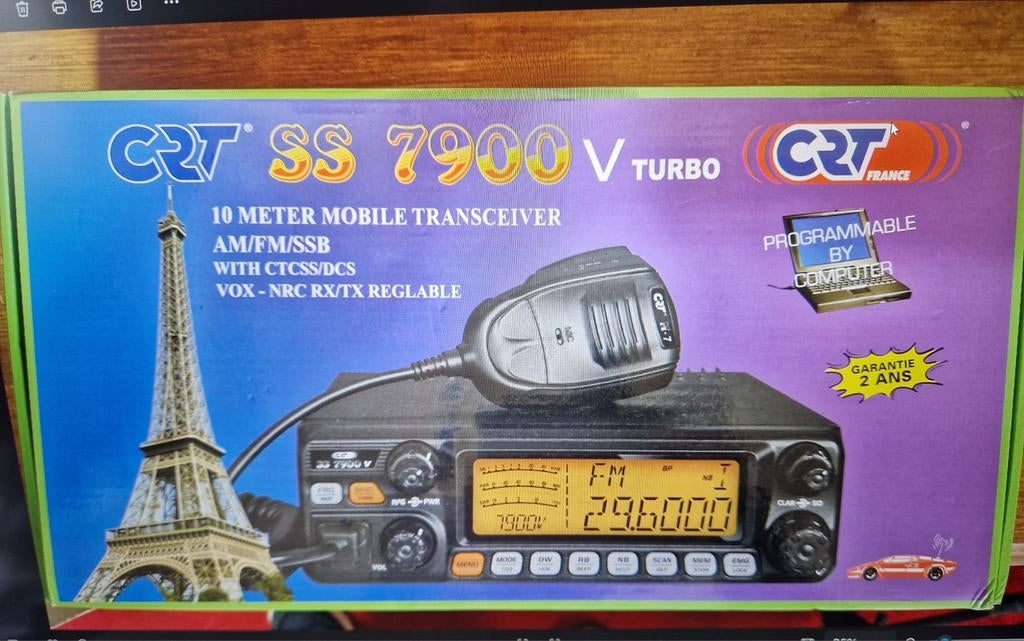 Zend ontvanger Crt 7900 v turbo, Telecommunicatie, Ophalen of Verzenden, Zo goed als nieuw