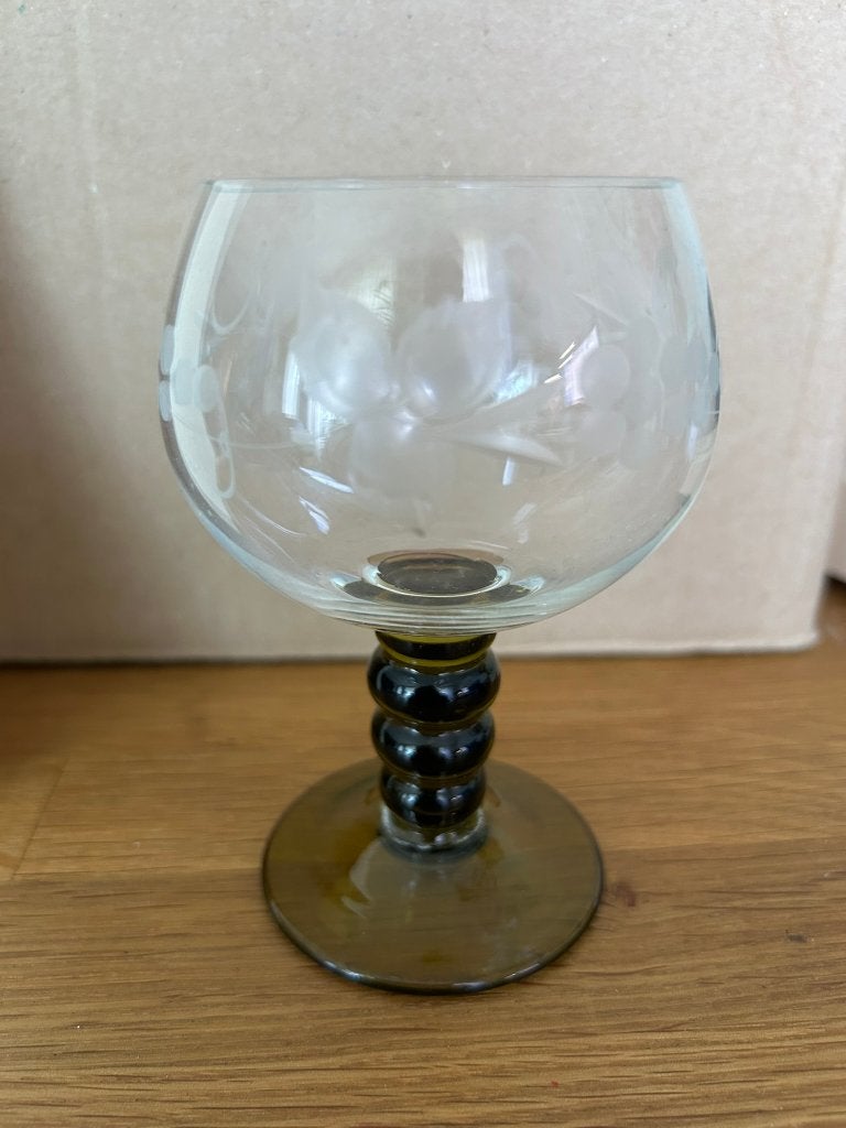 Wijnglazen, Oostenrijk / Duitsland. 6 stuks, Verzamelen, Glas en Borrelglaasjes, Ophalen of Verzenden, Gebruikt, Overige typen