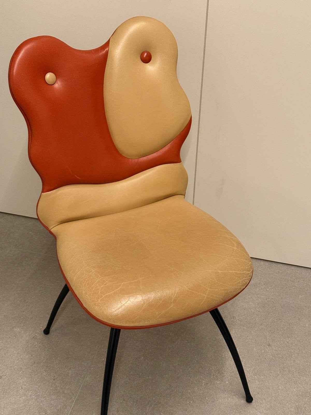Leolux Antipode stoel - Design stoel, Ophalen, Gebruikt, Overige kleuren, Leer