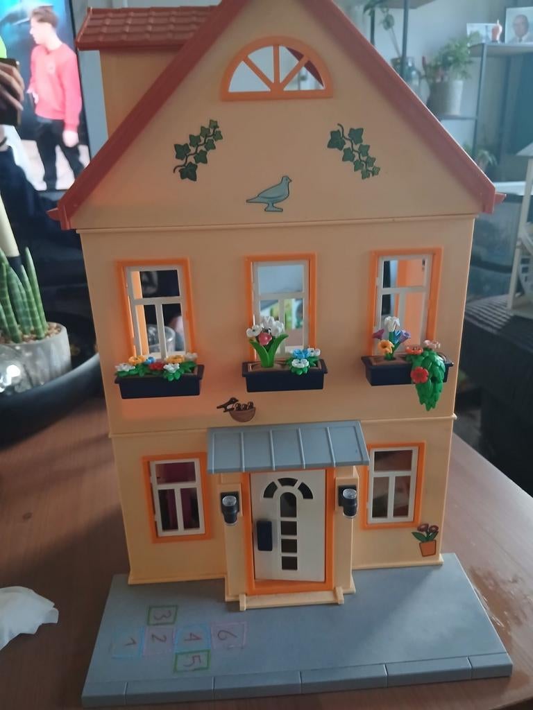 Playmobil huis set met toebehoren., Ophalen of Verzenden, Gebruikt, Toebehoren