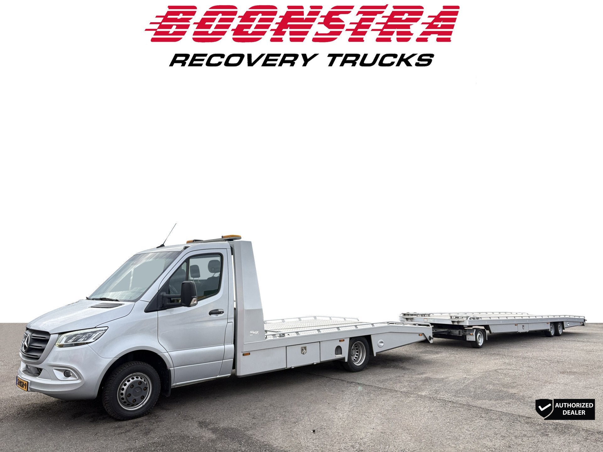 Mercedes-Benz Sprinter 519 V6 Tijhof TS5400 aanhanger Luft W, Automaat, Achterwielaandrijving, Euro 6, 190 pk