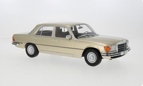 Mercedes-Benz S-Klasse (W116) 1972 Beige-Metallic - MCG 1:18, Overige merken, MCG, Auto, Nieuw